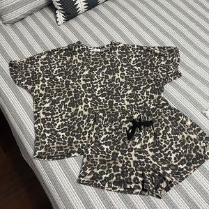 🤎🖤 Leopard Lounge Set 🖤🤎